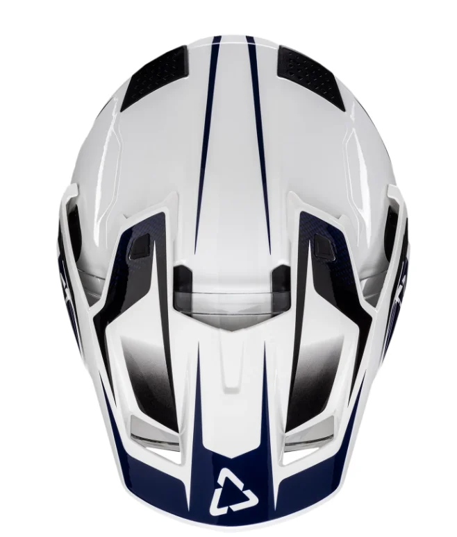 Capacete Leatt 8.5 Adventure com Óculos V25 Branco/Azul Royal Capacete Leatt 8.5 Adventure com Óculos V25 Branco/Azul Royal